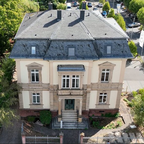 Koppsche Villa Luftaufnahme