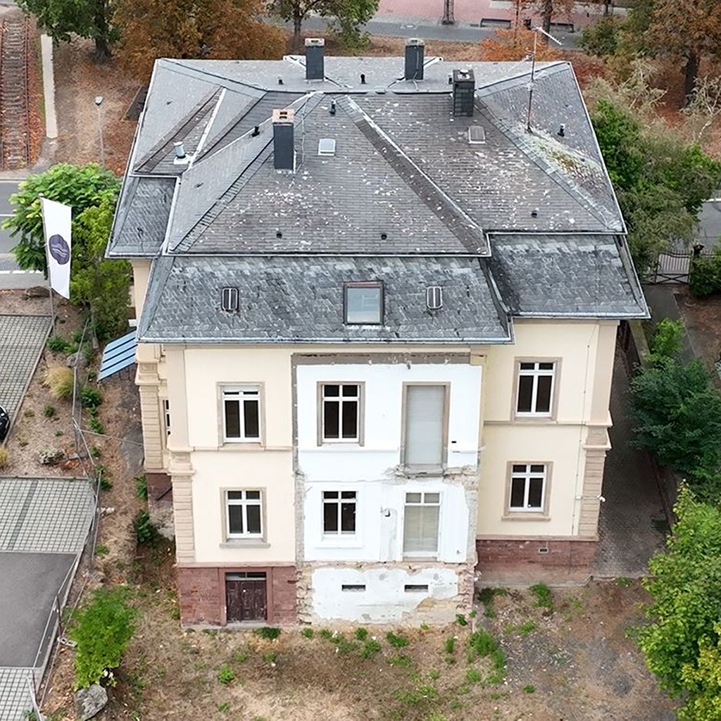 Koppsche Villa Luftaufnahme